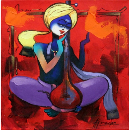 Sitar Player - 11589