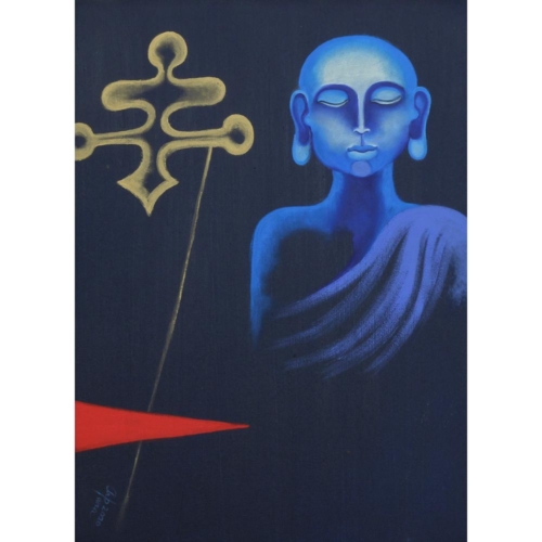 Buddha And Ashoka - 9974