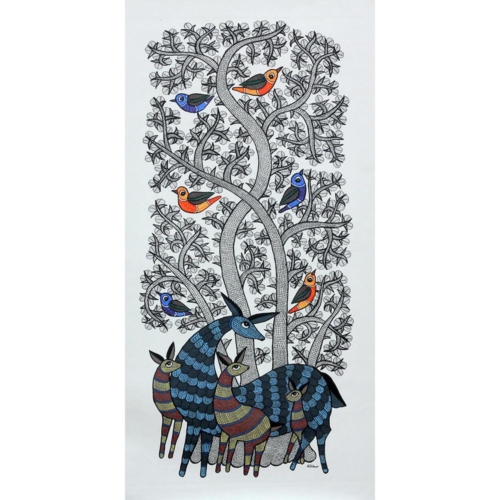 Gond Art - 10429