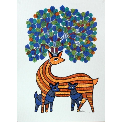 Gond Art - 11298