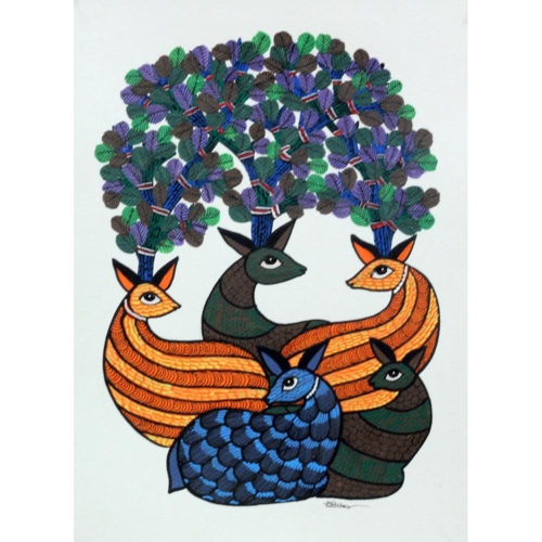 Gond Art - 11299