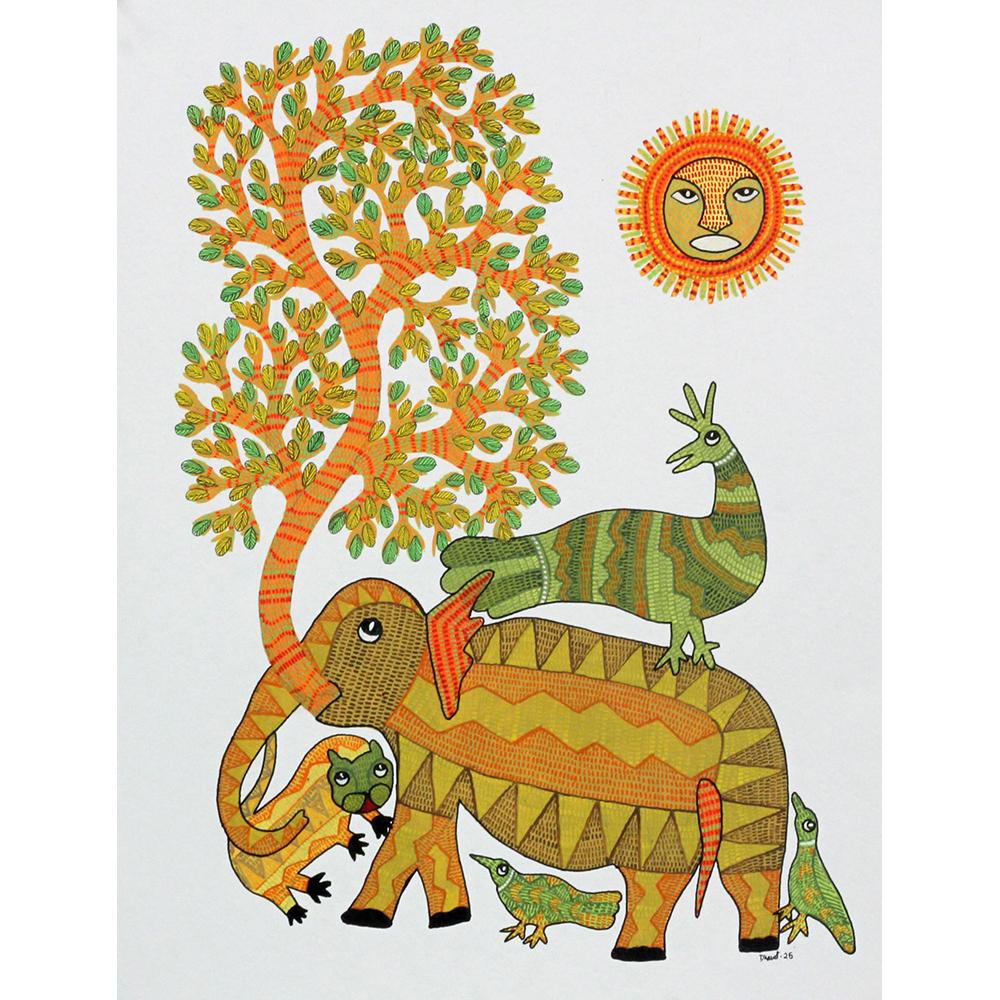 Gond Art - 11319