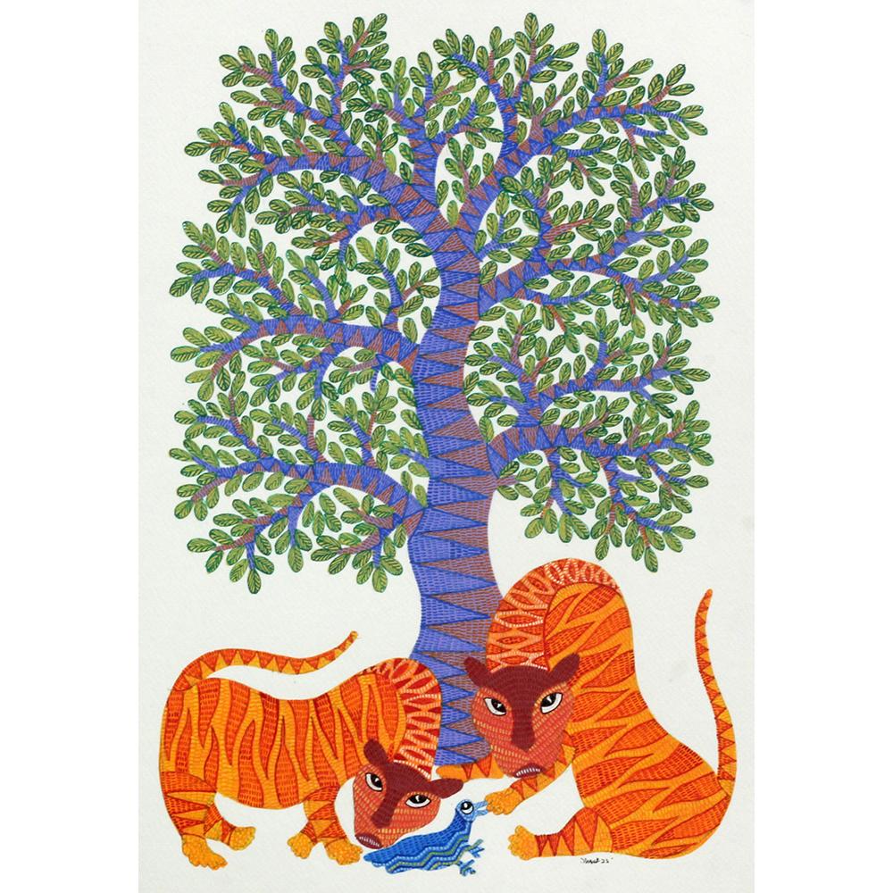 Gond Art - 11428