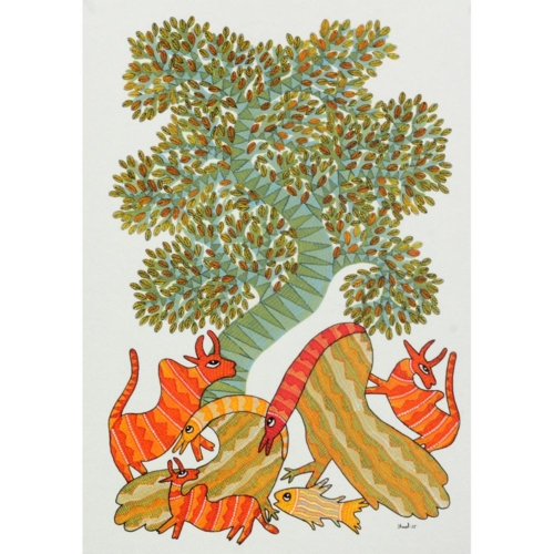Gond Art - 11431