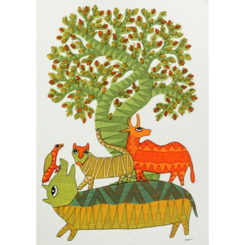 Gond Art - 11434