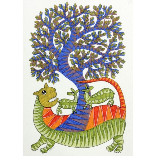 Gond Art - 11435