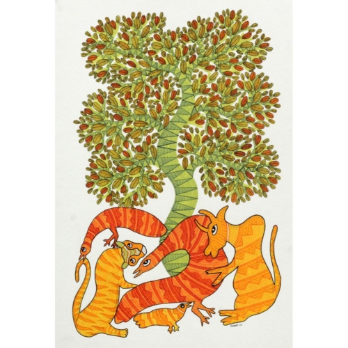 Gond Art - 11437