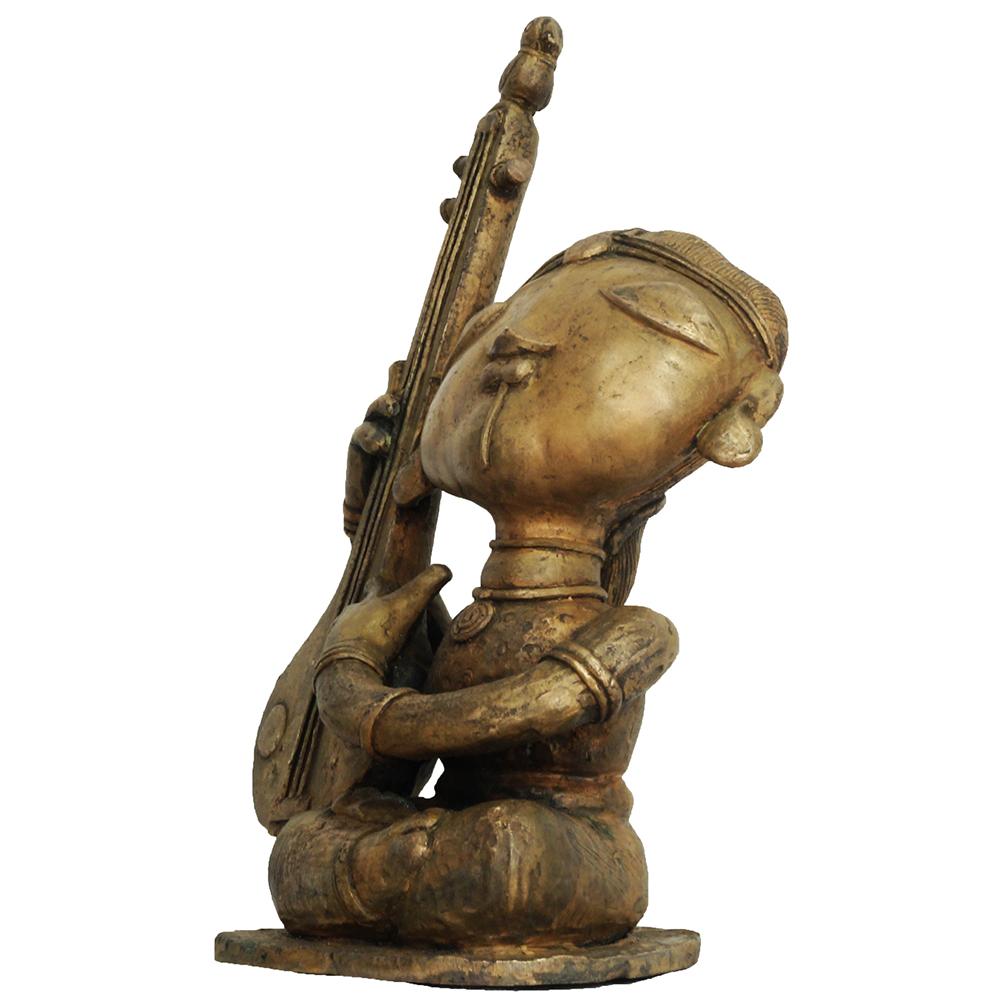 Girl with Sitar - 11537 - Image 3