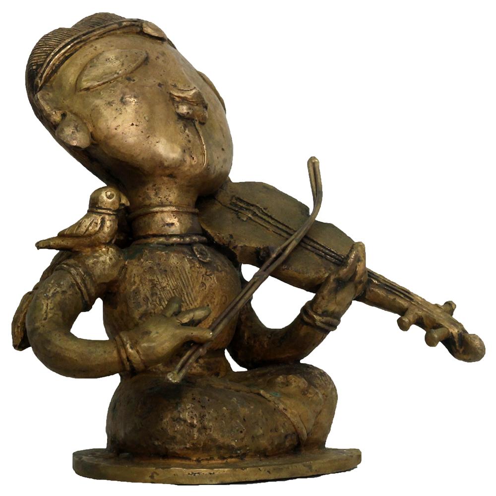 Girl with Sitar - 11539 - Image 2