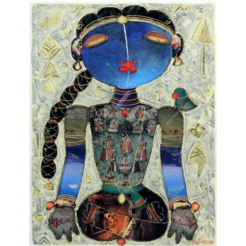 Meditating Girl - 12132