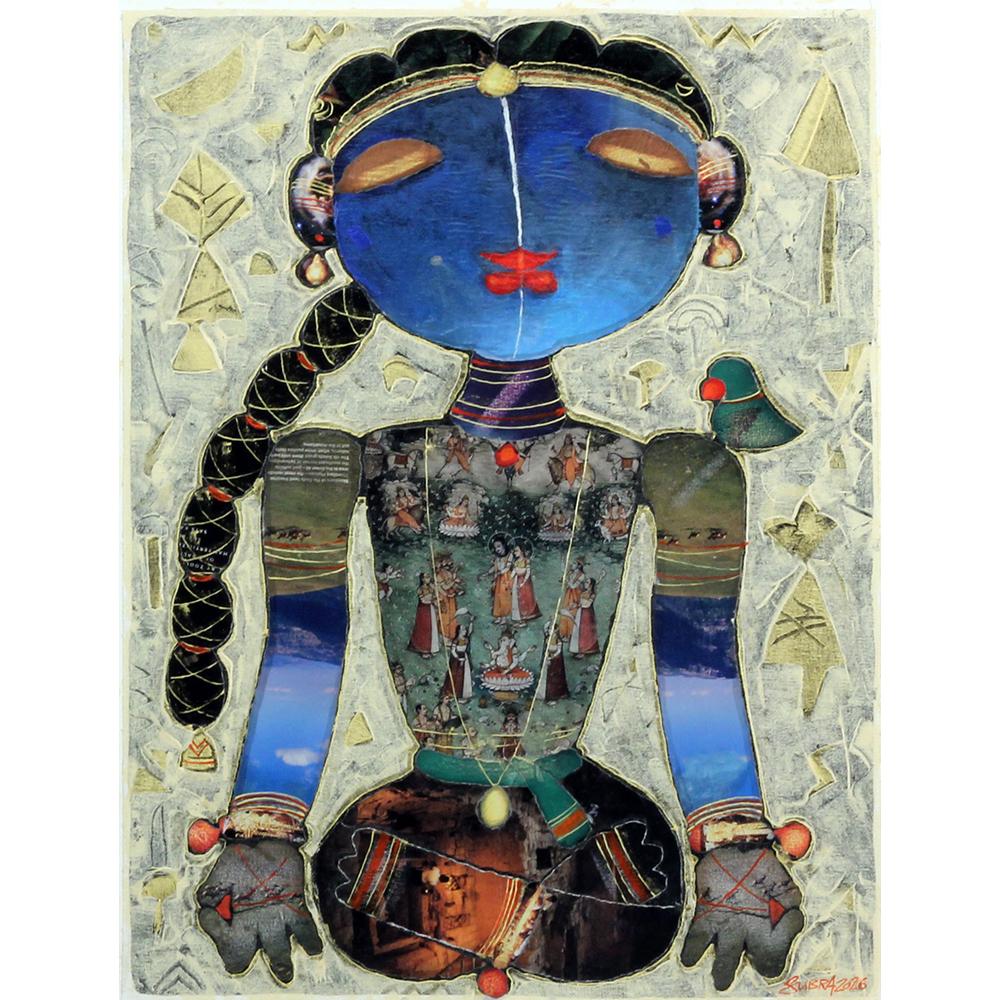 Meditating Girl - 12132