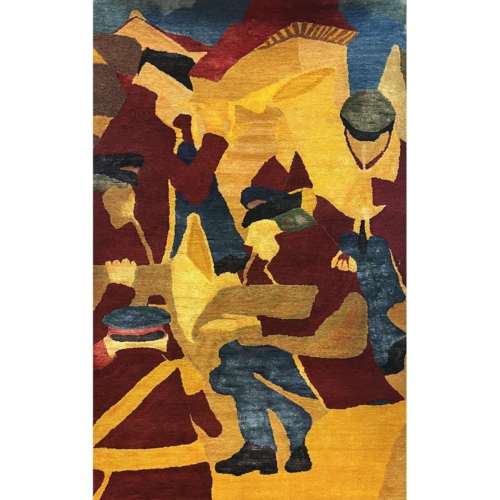 Untitled - 10365 ( Hand Knoted Carpet )