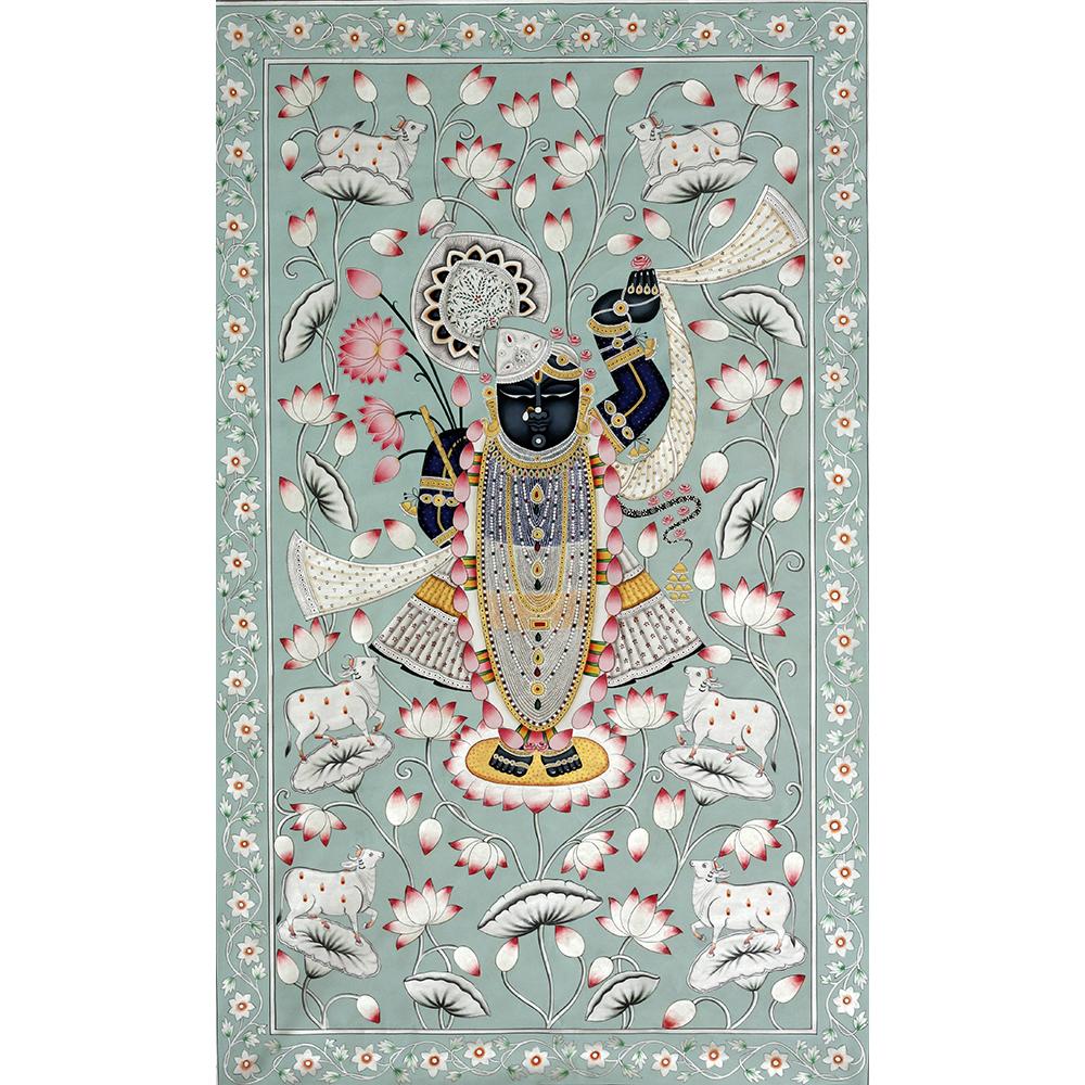 Exploring the Timeless Allure of Srinathji’s Depiction with Pichwai Paintings