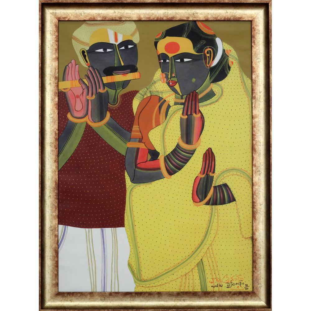 Telangana Folk (Print) - 11815 - Image 2