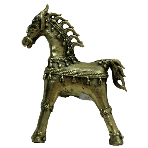 Horse (Dhokra Art) - 11796