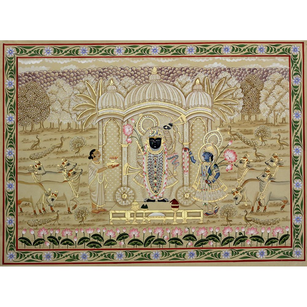 The Sacred Canvas: Unveiling the Divine Connection Between Art and Spirituality in India