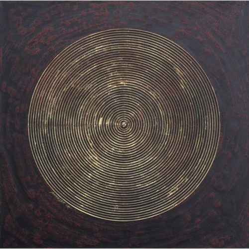Unsigned abstract painting
