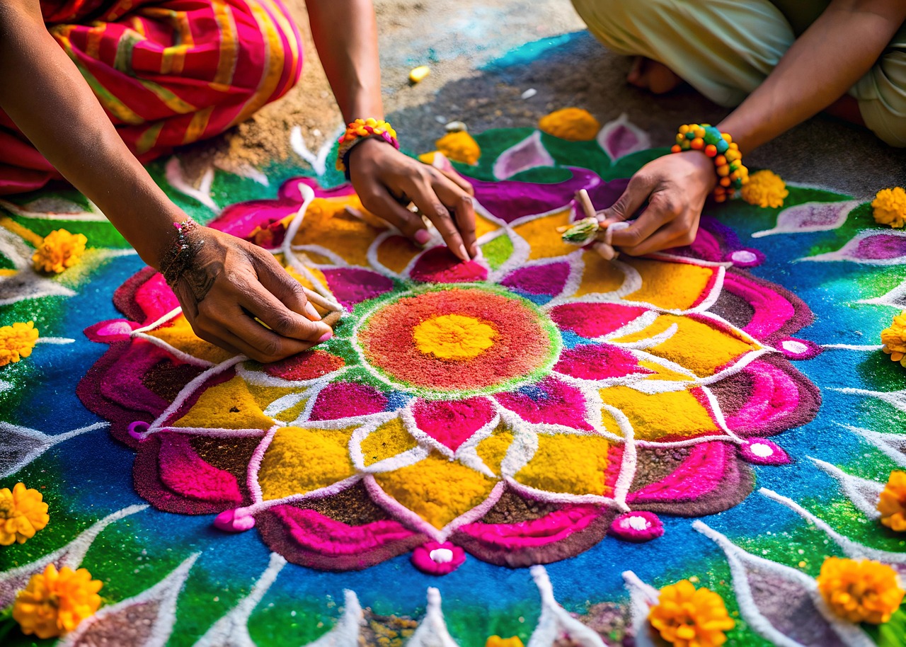 Rangoli: The Ephemeral Art of Festive Décor