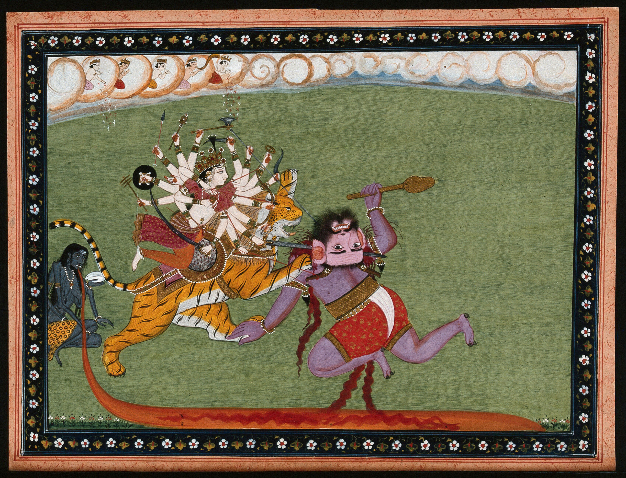 Pahari Painting Durga